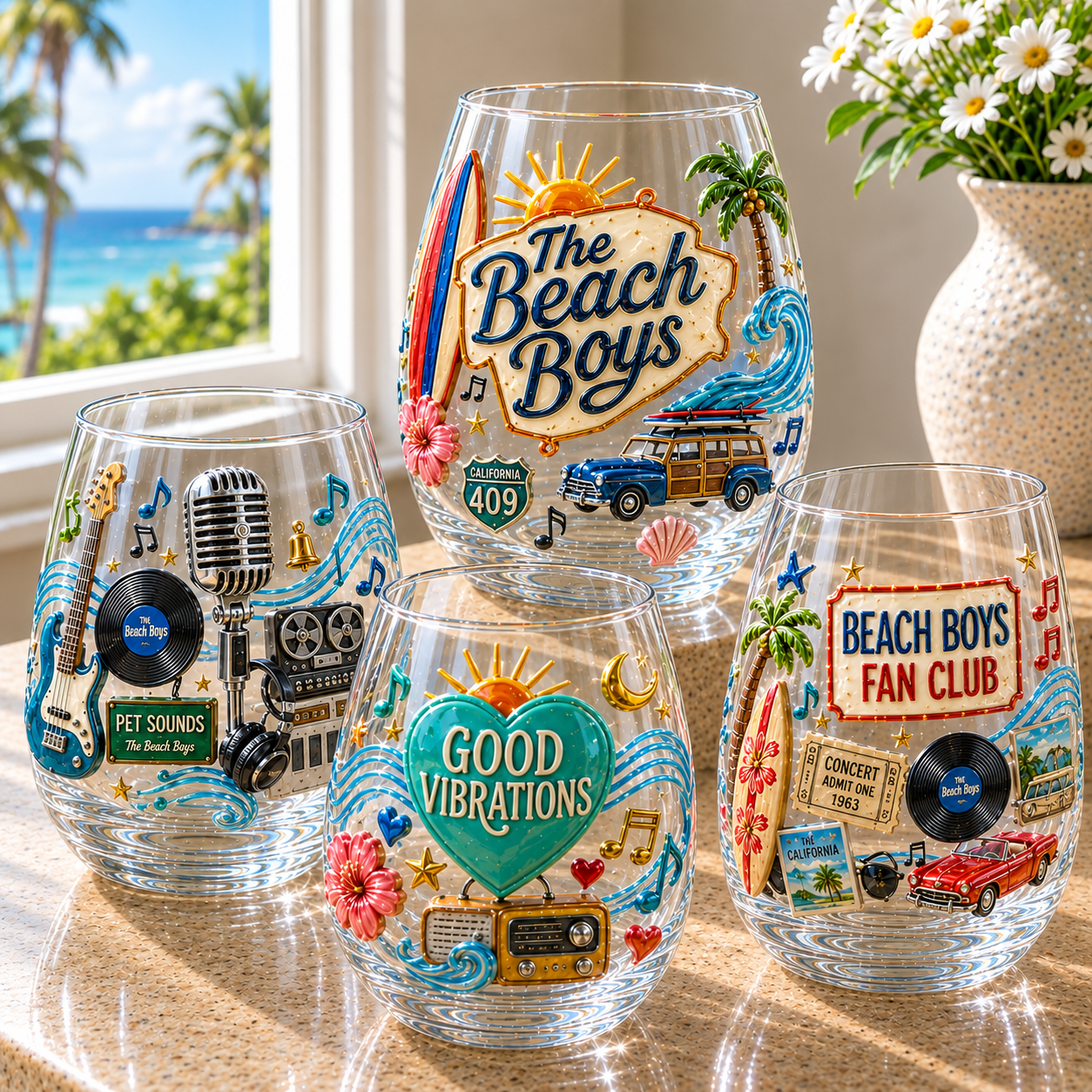 Premium TBY Whiskey Glass Set TTTT