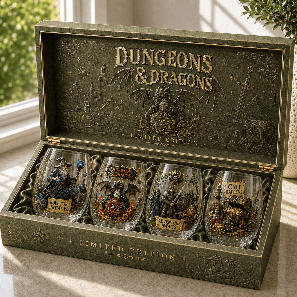 Premium DND Whiskey Glass Set TTTT