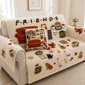 FRS Tufted Sofa Cover & Pillow Set DNBN