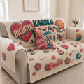 KRG Tufted Sofa Cover & Pillow Set DNBN