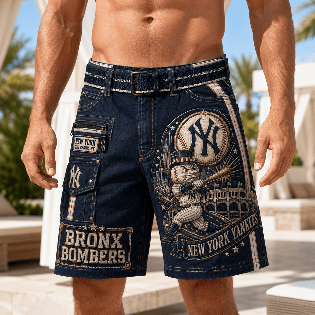 Premium NYY Casual Shorts HQH