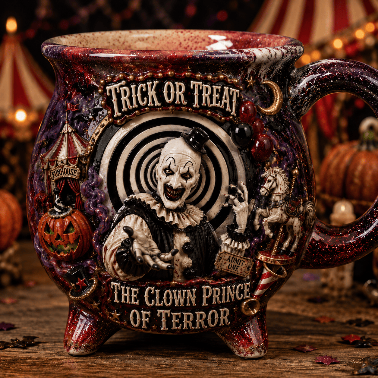 Premium TEF Witch Cauldron Mug TTNL