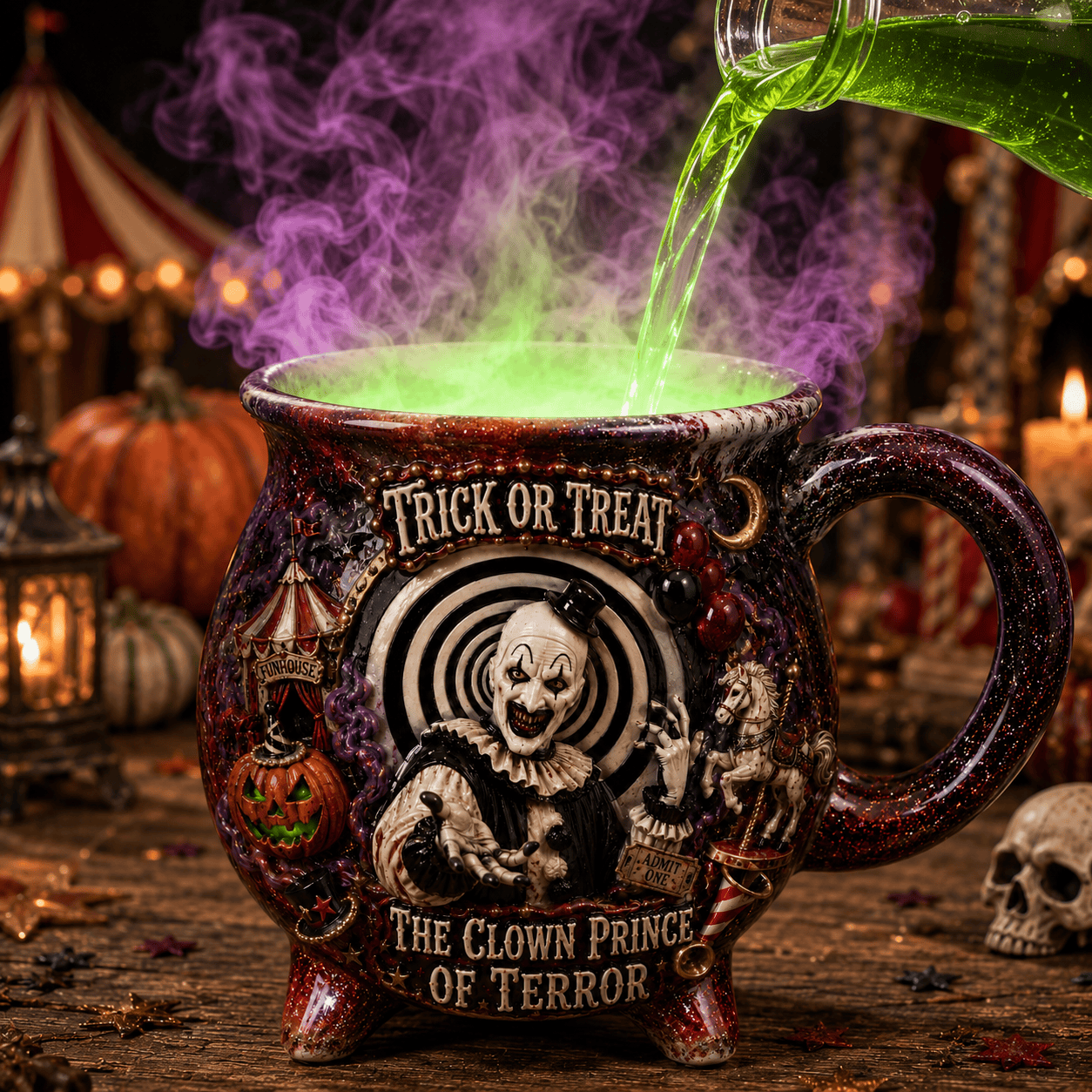 Premium TEF Witch Cauldron Mug TTNL