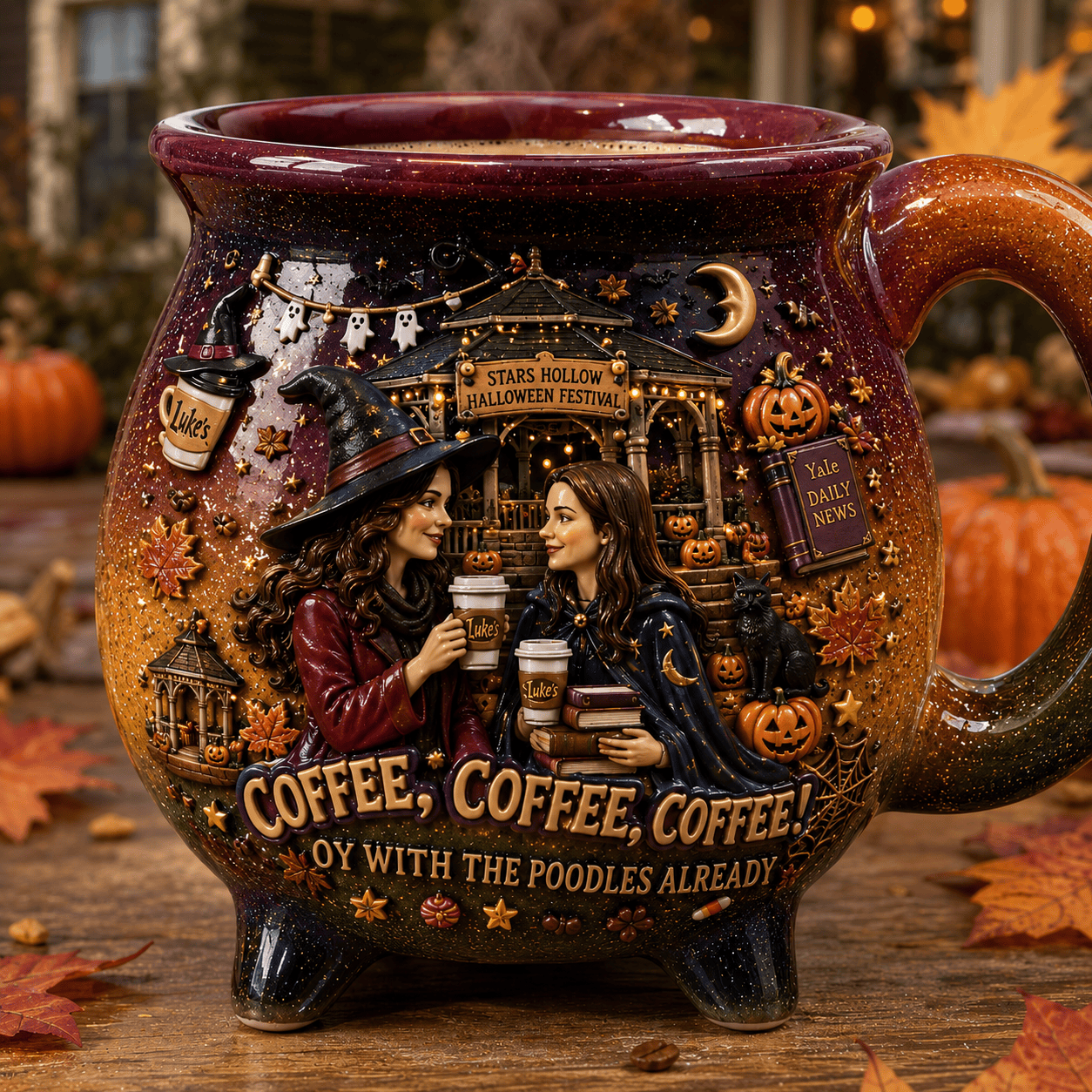 Premium GMG Witch Cauldron Mug TTNL