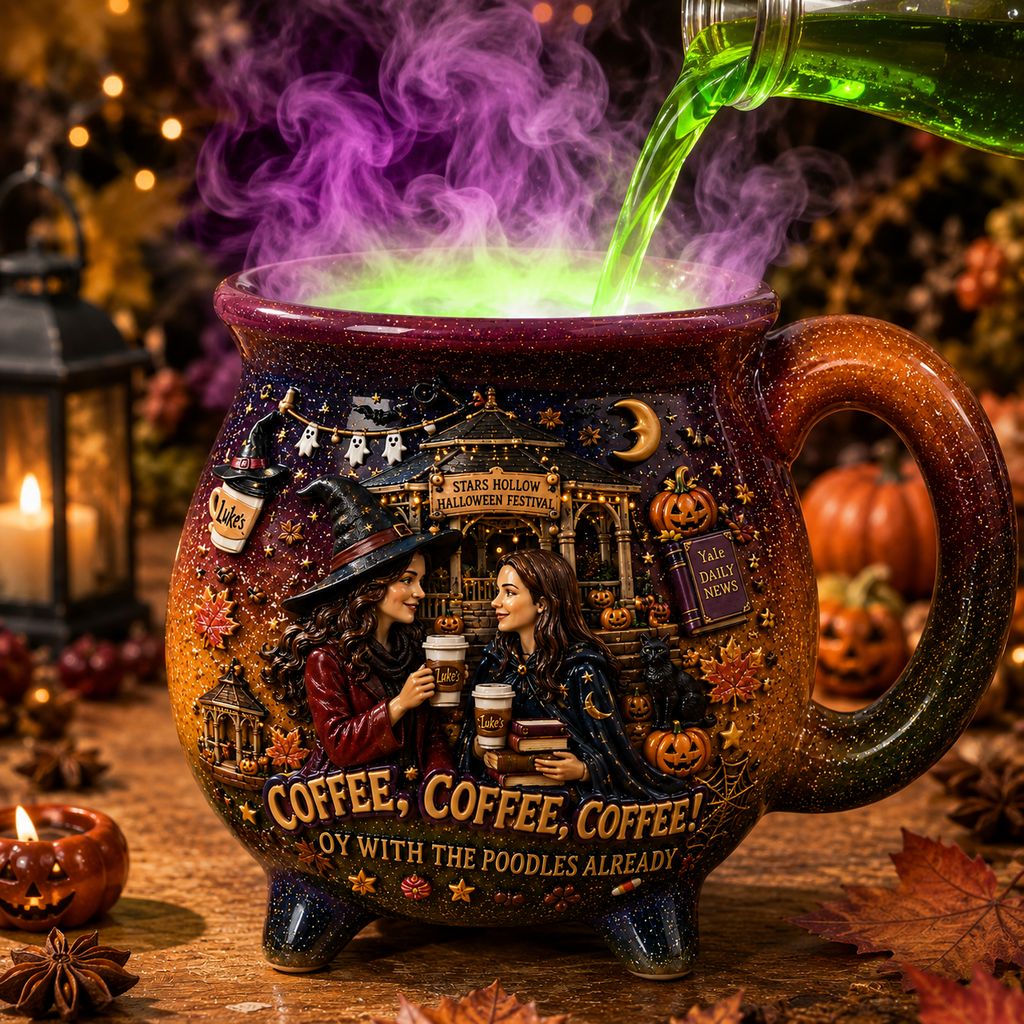 Premium GMG Witch Cauldron Mug TTNL