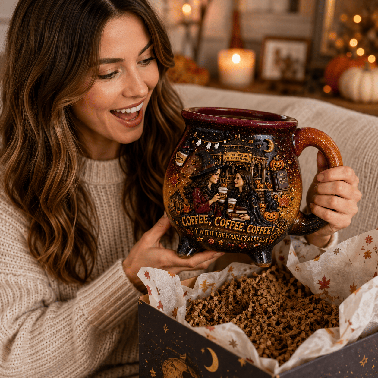 Premium GMG Witch Cauldron Mug TTNL