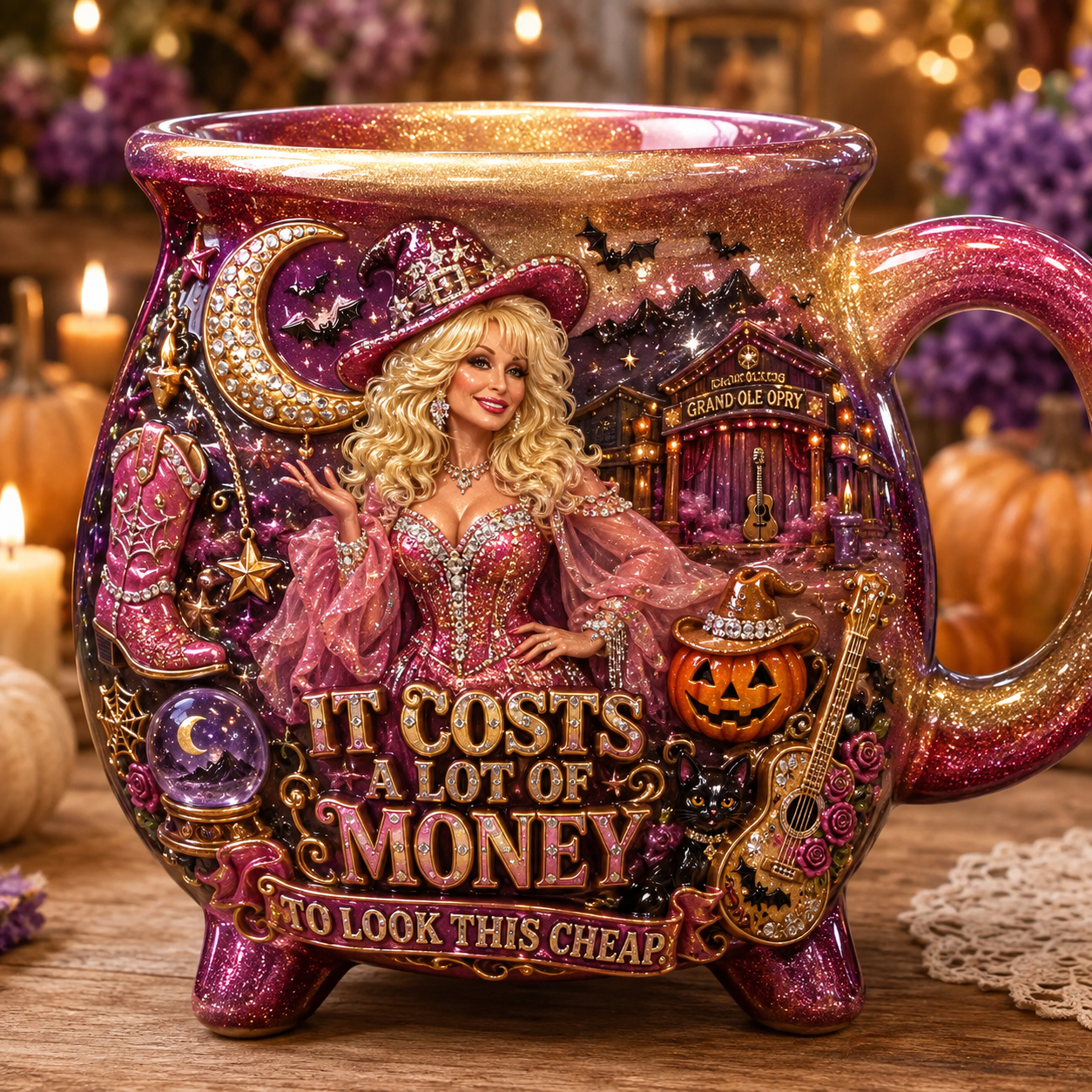 Premium DLPT Witch Cauldron Mug TTNL
