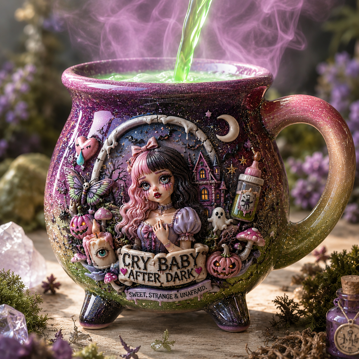 Premium MMT Witch Cauldron Mug TTNL