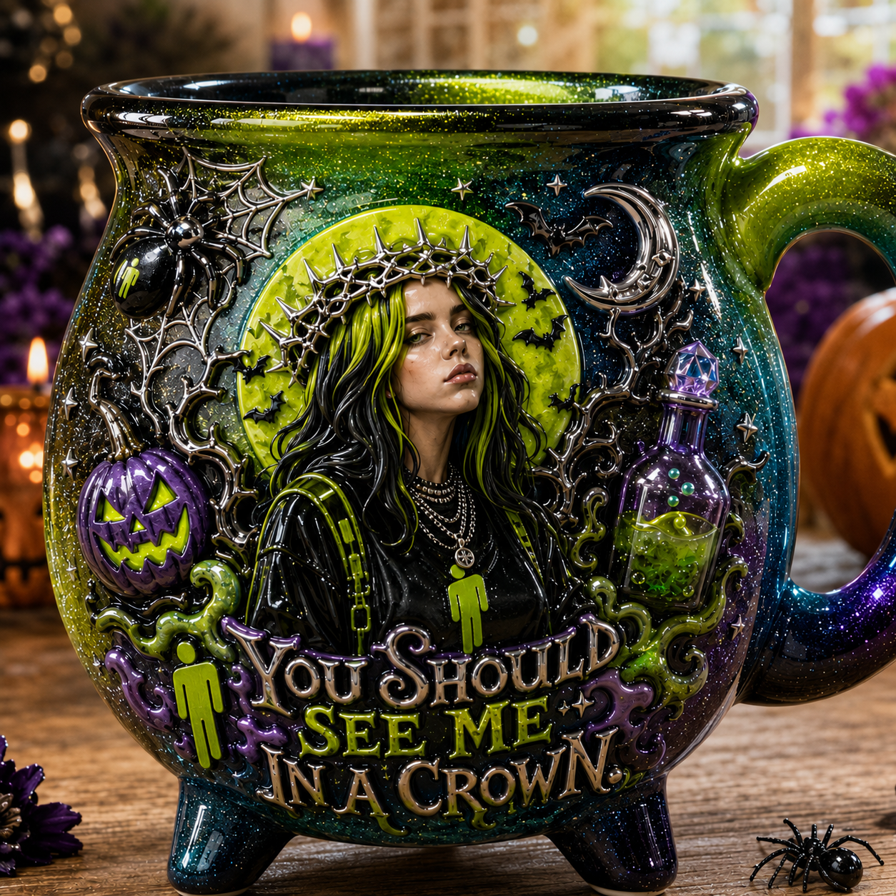 Premium BLE Witch Cauldron Mug TTNL