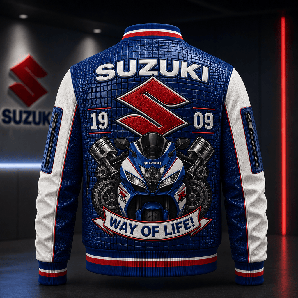 Premium SZKI Leather Zipper Jacket TNSM