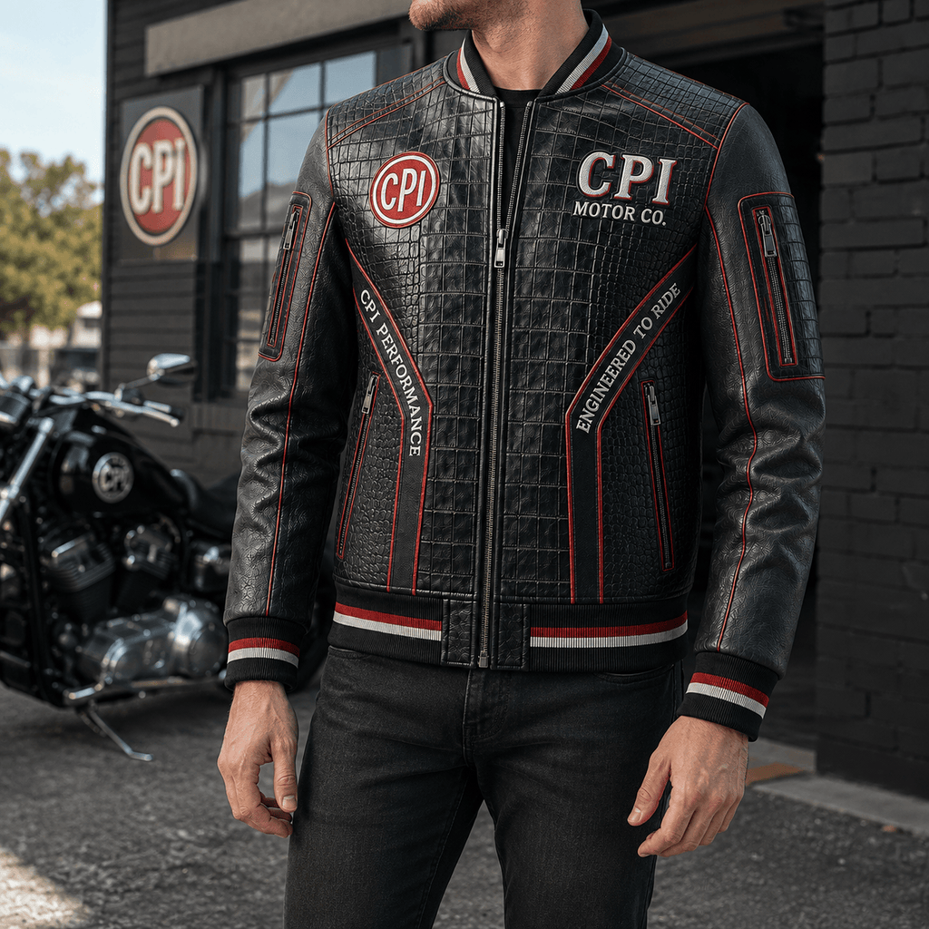 Premium CPI Leather Zipper Jacket TNSM