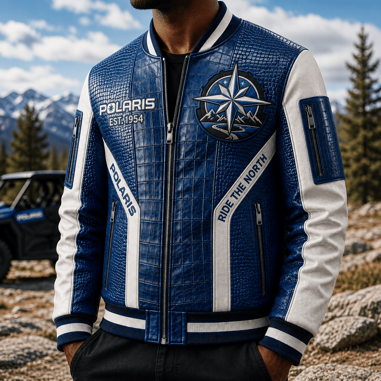 Premium POL Leather Zipper Jacket TNSM