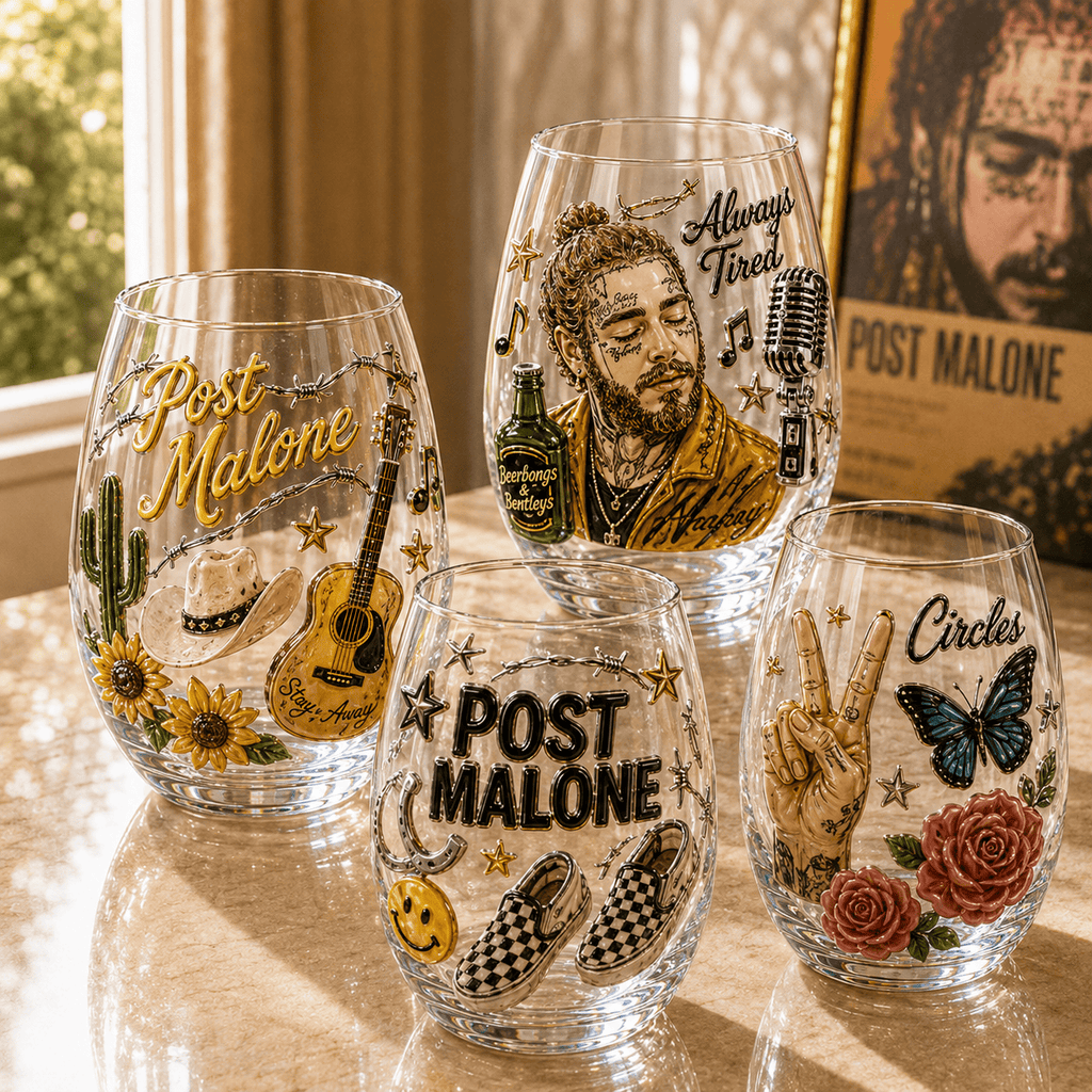 Premium PTML Whiskey Glass Set TTTT