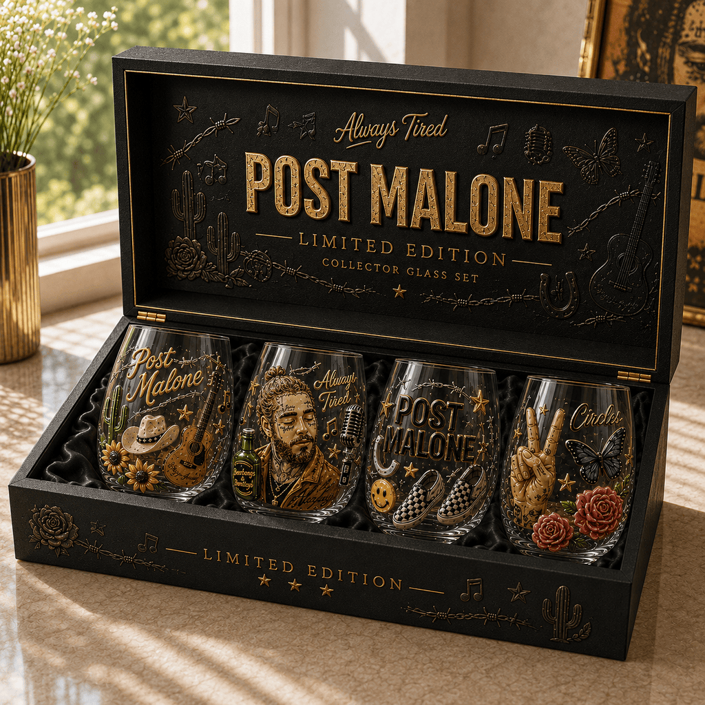 Premium PTML Whiskey Glass Set TTTT