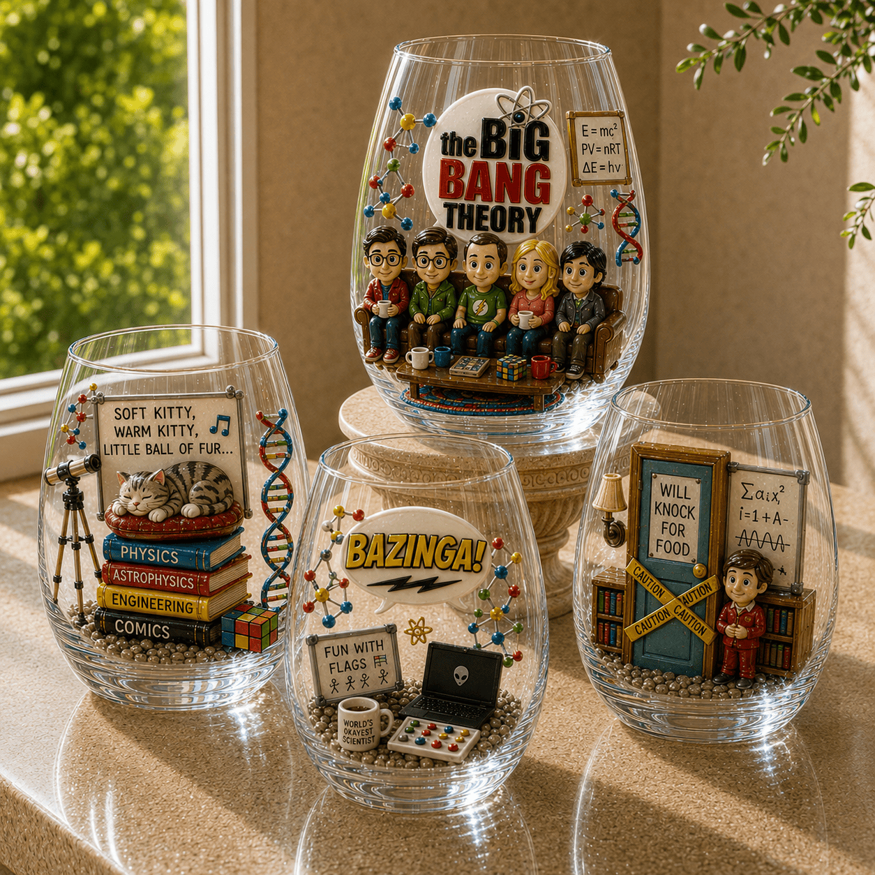 Premium TBBT Whiskey Glass Set TTTT