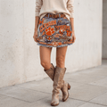 CTFB Embellished Denim Skirt NTKO