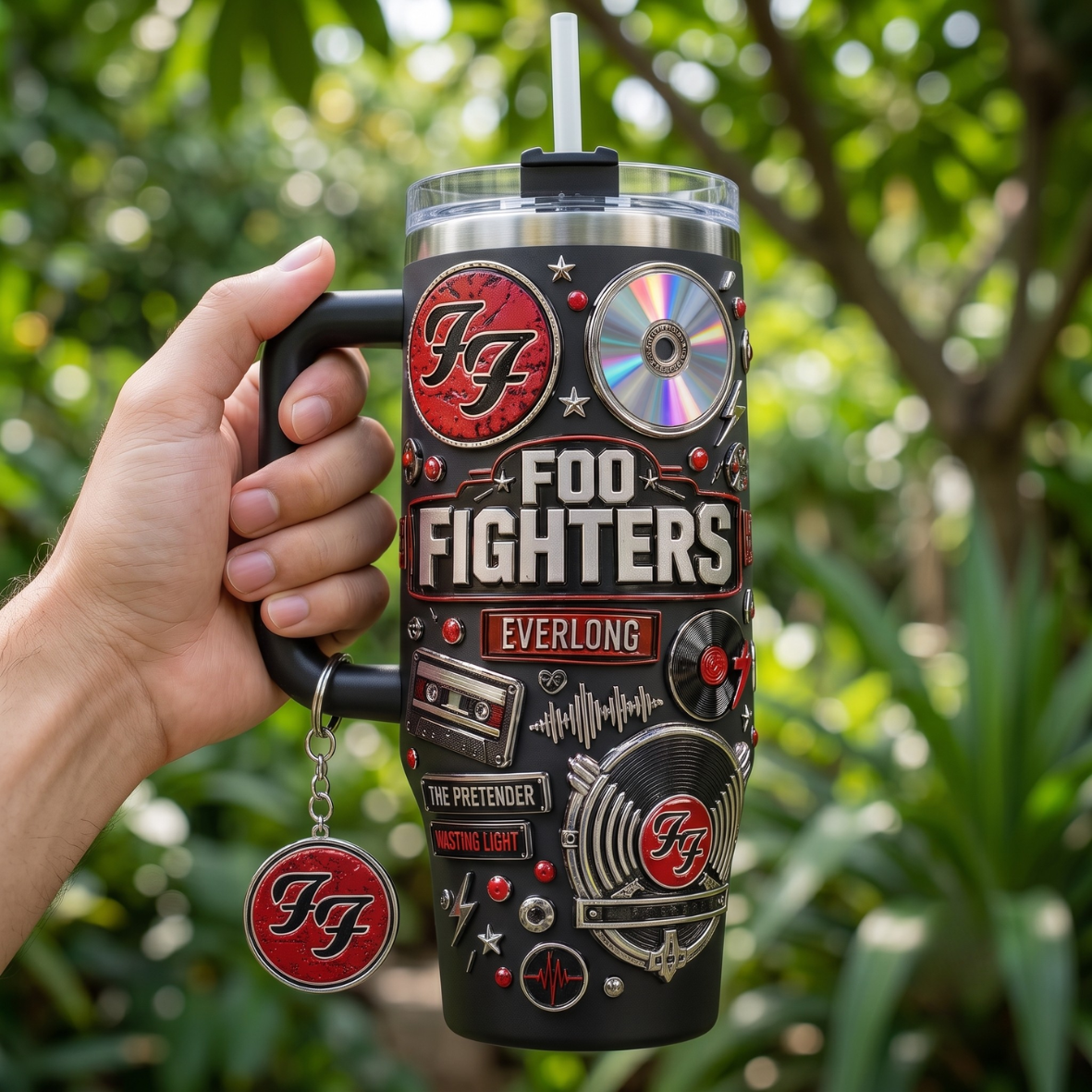 FFT 40oz Tumbler With Handle NTKO