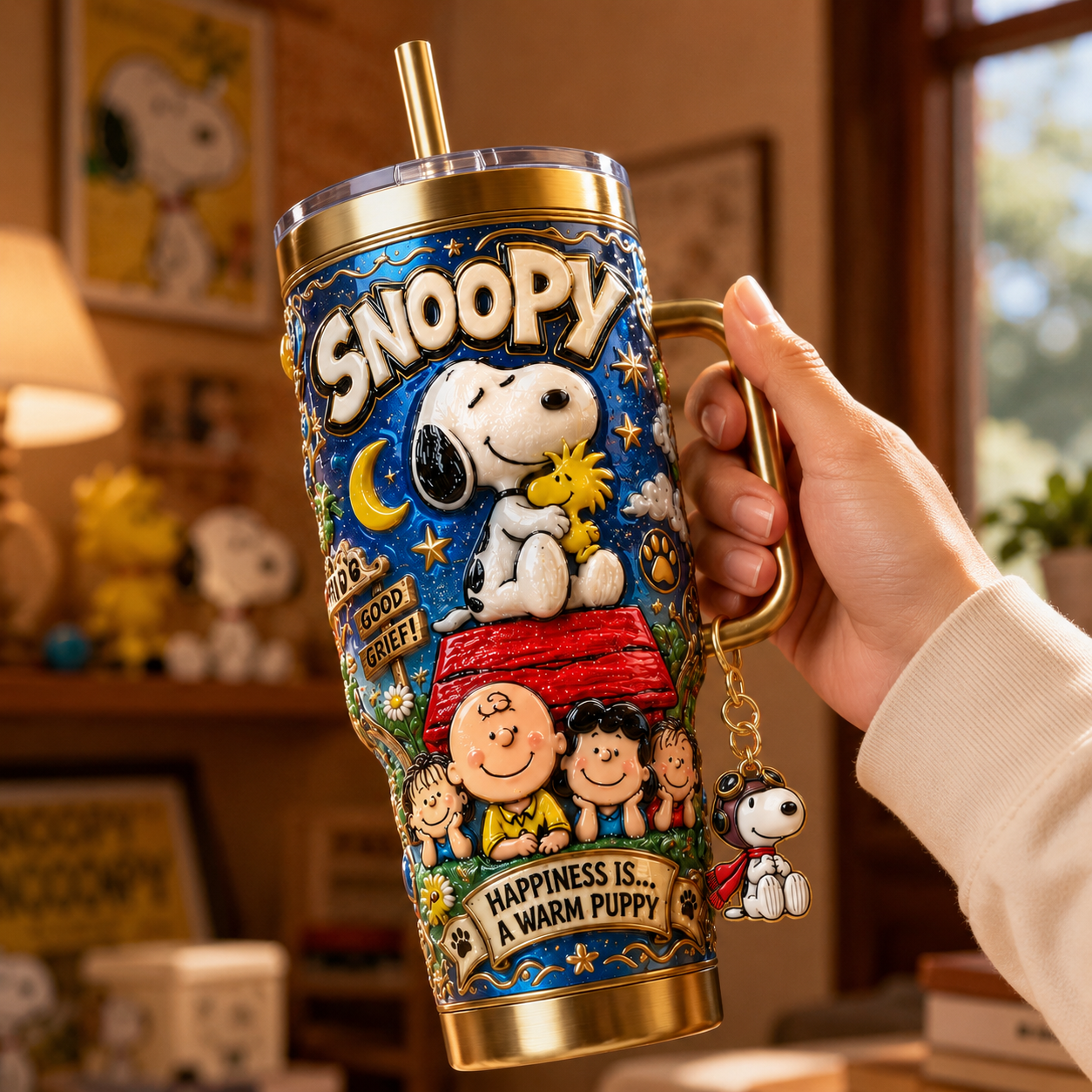SPNY 40oz Tumbler With Handle TTNL