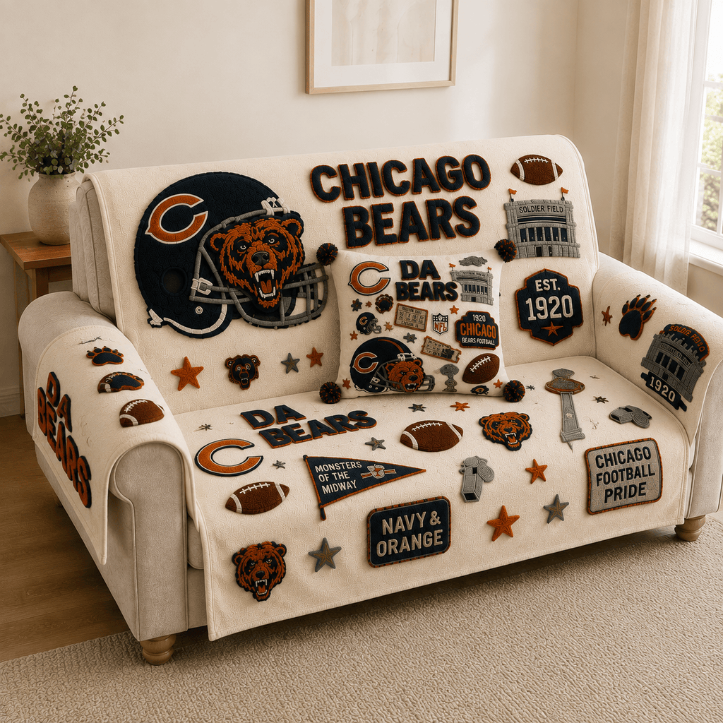 CCB Tufted Sofa Cover & Pillow Set DNBN