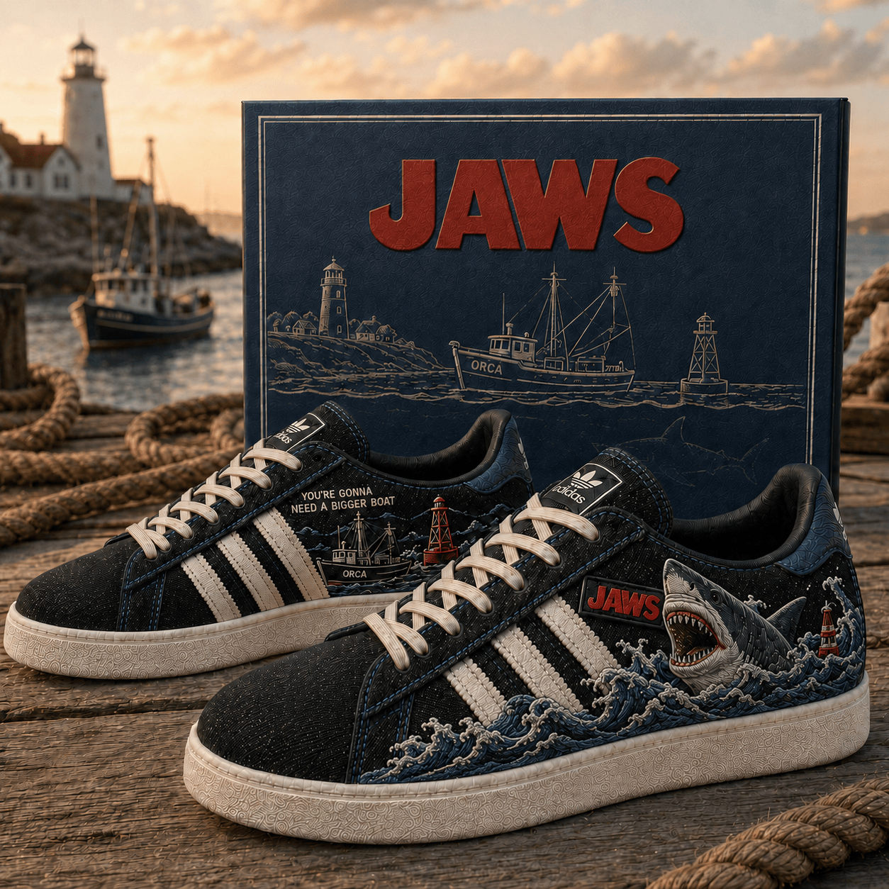 PREMIUM JAWS CASUAL SHOES HQH
