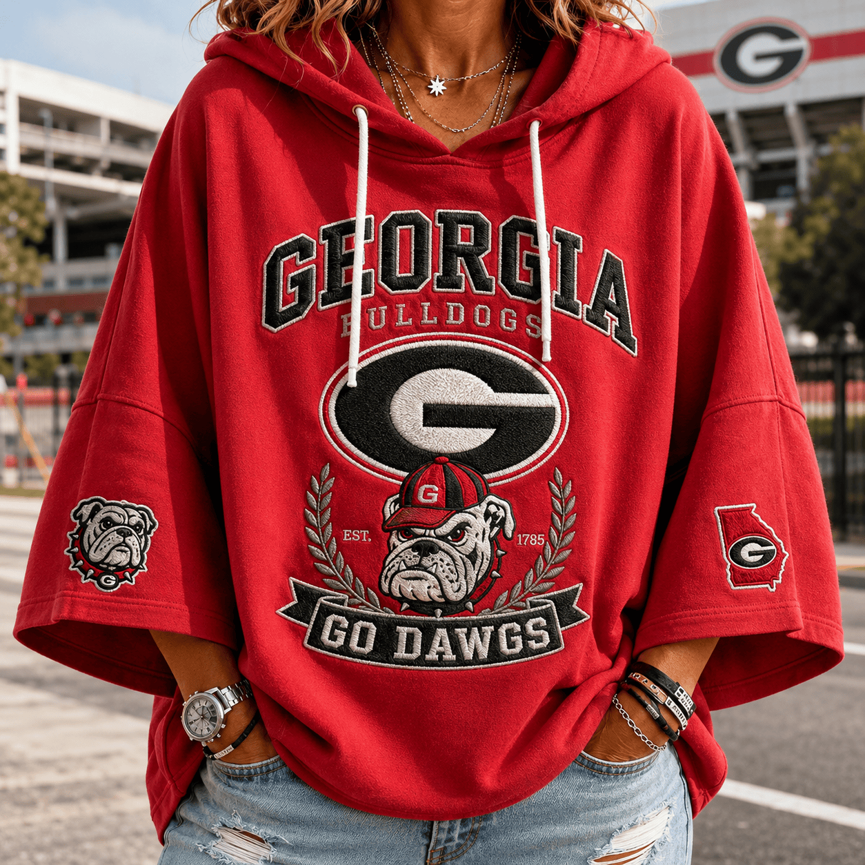 Premium GGBD Short Sleeve Hoodie NVH