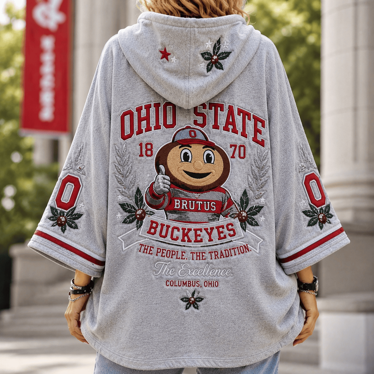 Premium OSB Short Sleeve Hoodie NVH