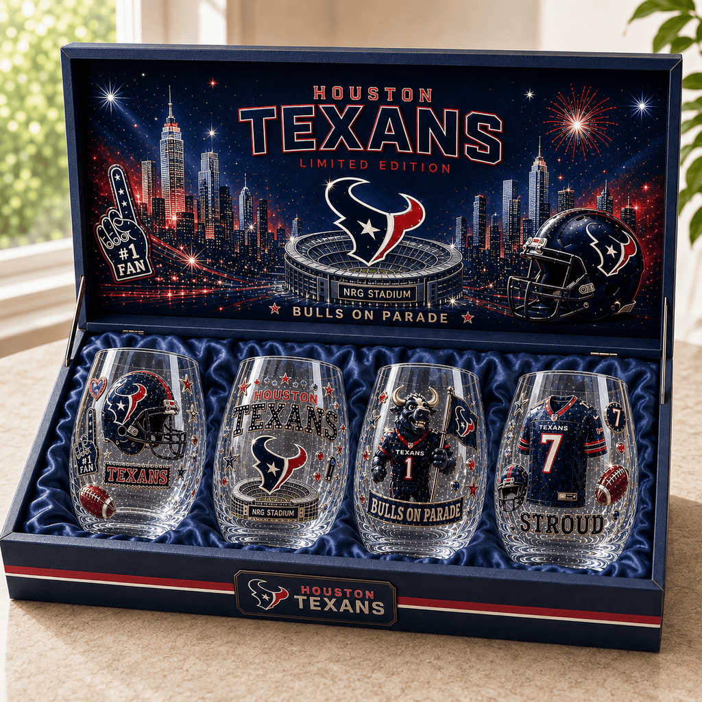 Premium HTX Whiskey Glass Set BMD