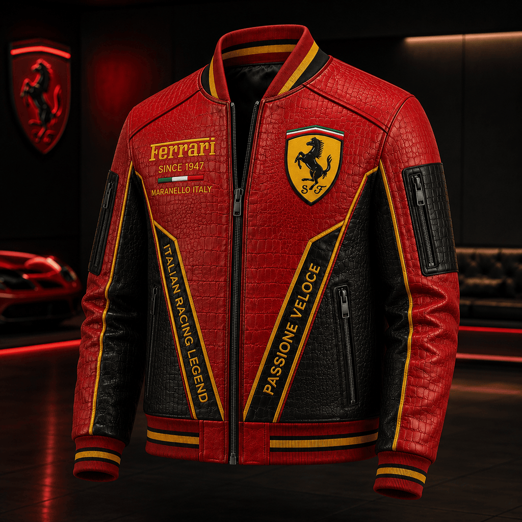Premium FRR Leather Zipper Jacket TNSM