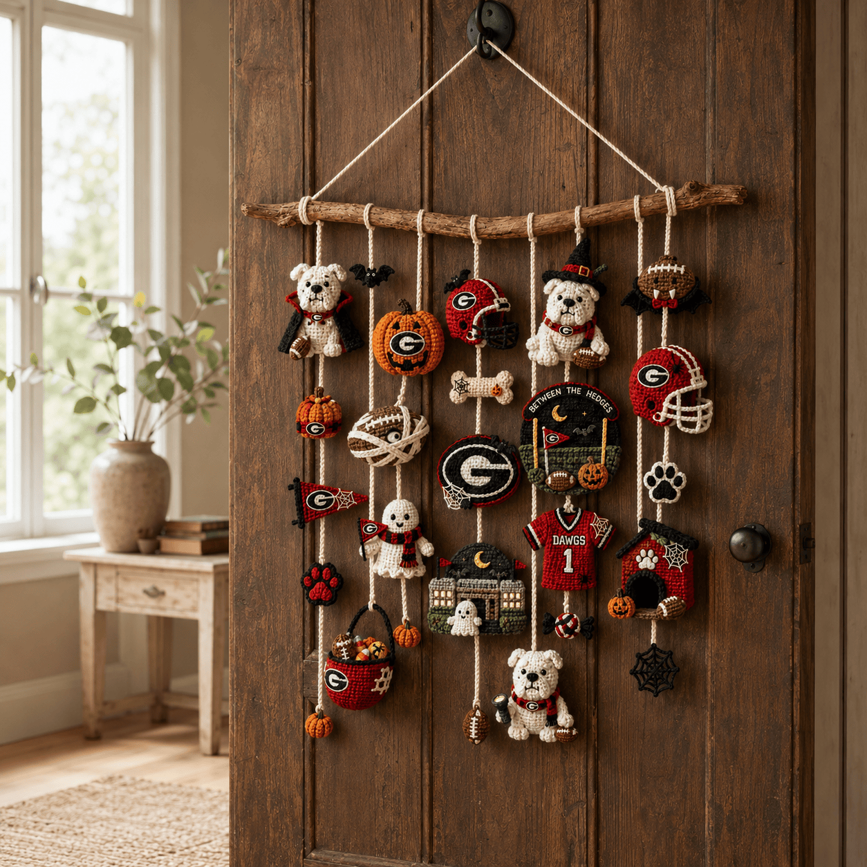 GGBD Halloween Crochet Wall Hanging HTTT
