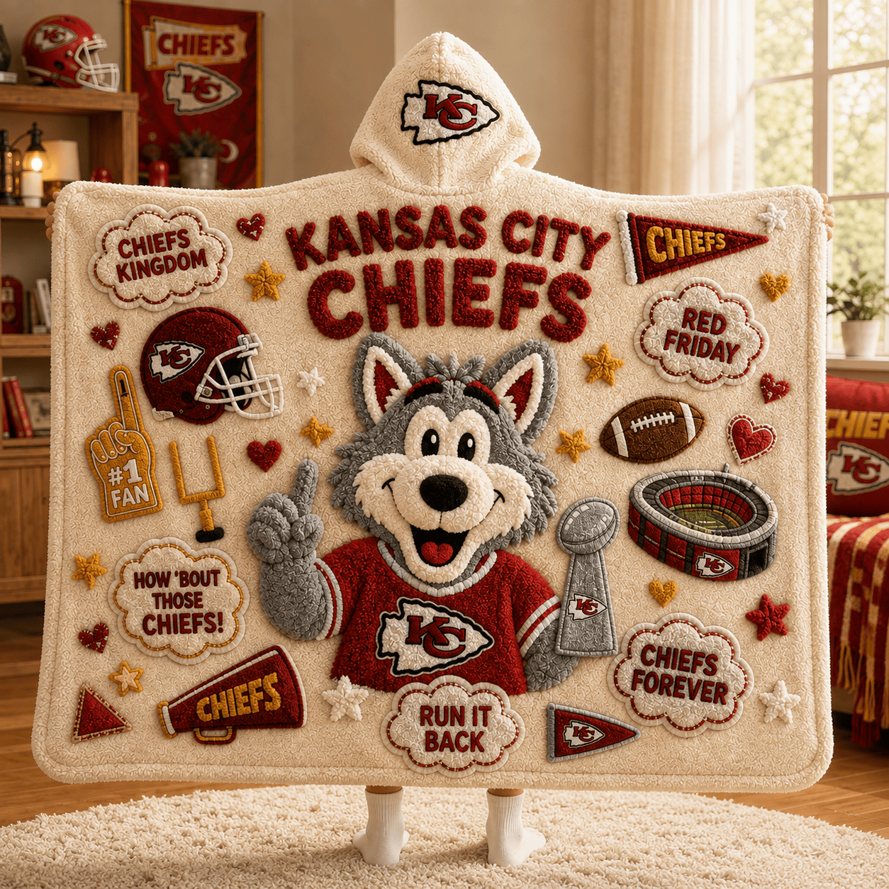 Premium KCC Hooded Blanket BMD
