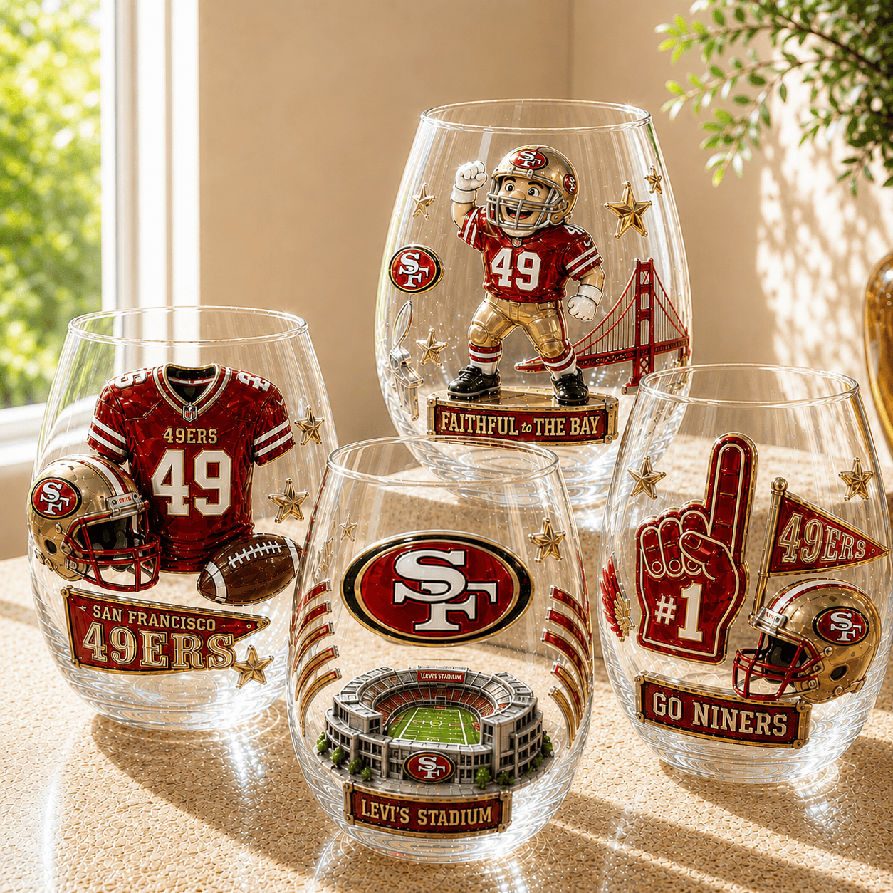 Premium SF49 Whiskey Glass Set TMH