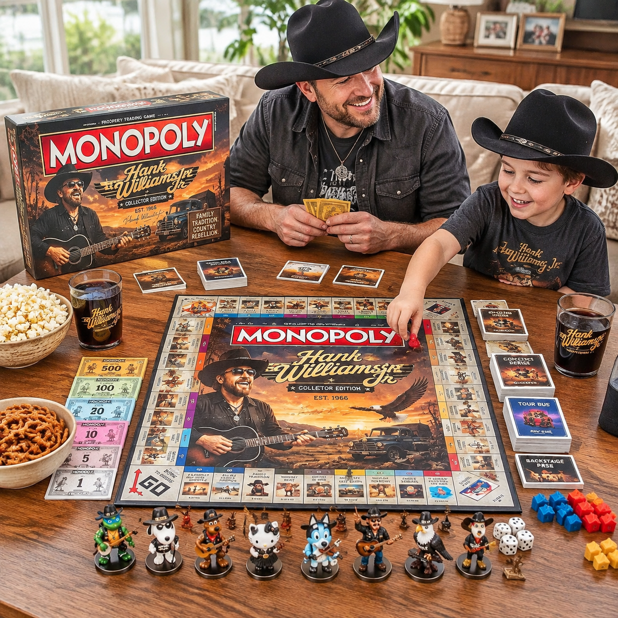 Premium HWLJ Board Game TTN