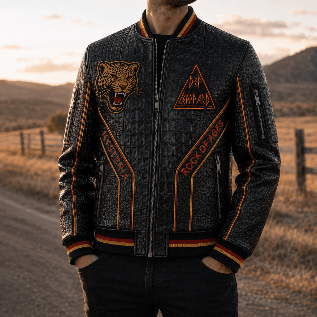 Premium DLPR Leather Zipper Jacket PVNA