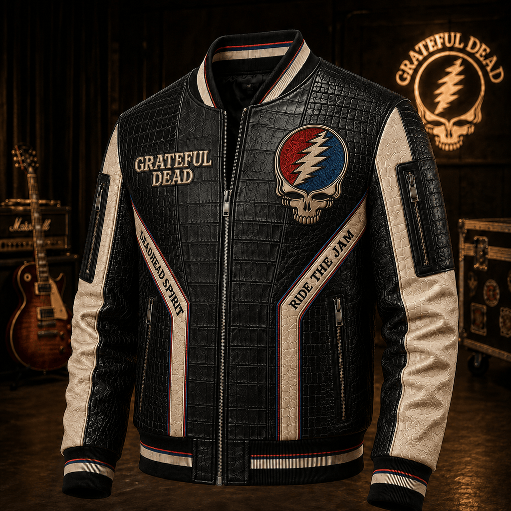 Premium GRFD Leather Zipper Jacket TTMH