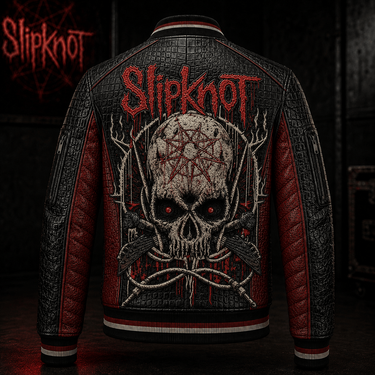 Premium SLK Leather Zipper Jacket PVNA