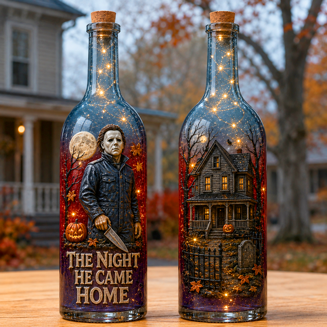 Premium MCM Bottle Lamp NTVA