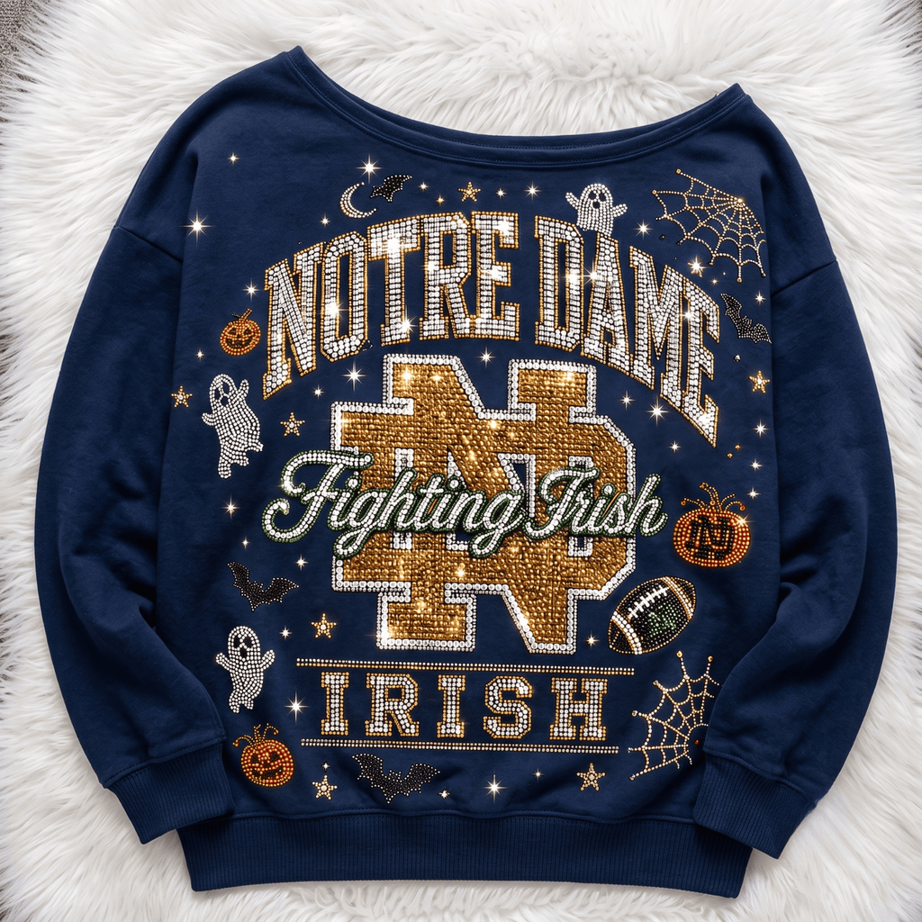 NDFI 3D SHOULDER RHINESTONE SWEATSHIRT NTKO