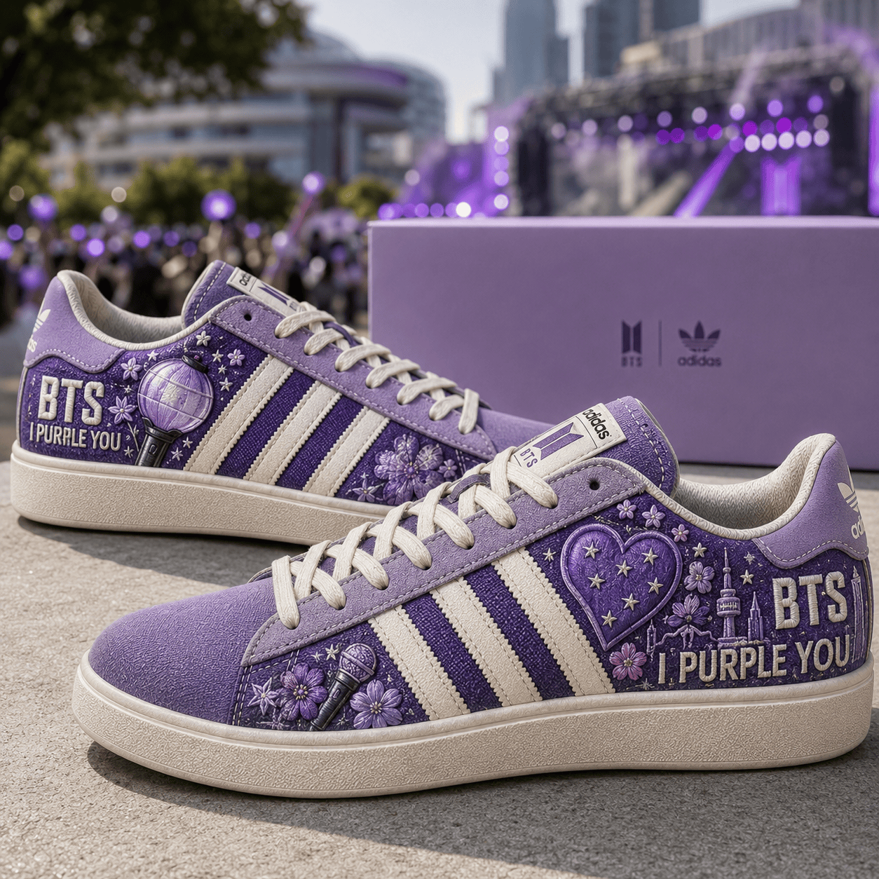 PREMIUM BTS CASUAL SHOES NTTB