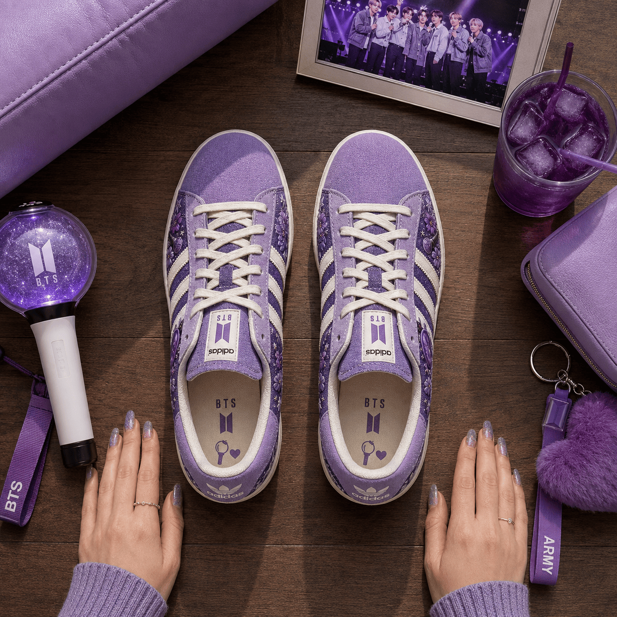PREMIUM BTS CASUAL SHOES NTTB