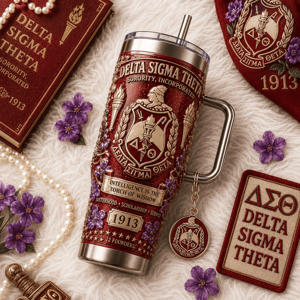 DST 40oz Tumbler With Handle TTNL