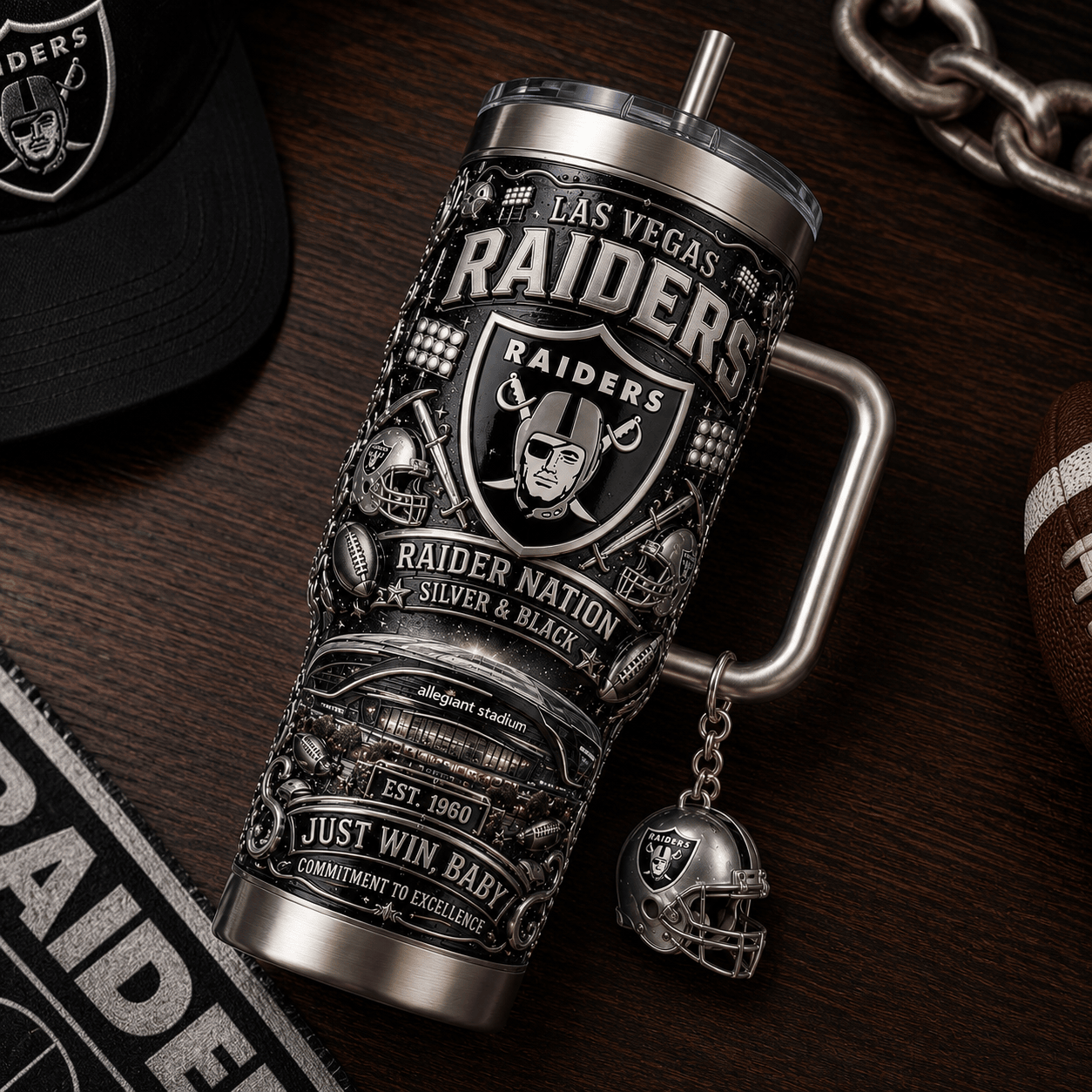 LVR 40oz Tumbler With Handle TTNL
