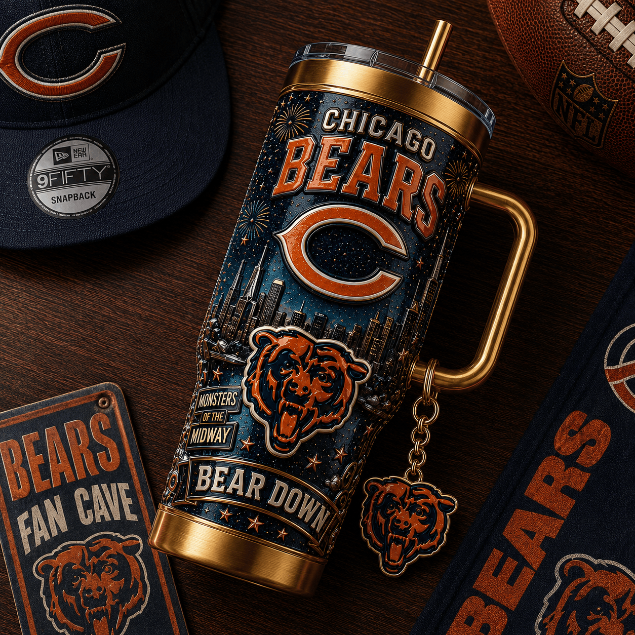 CCB 40oz Tumbler With Handle TTNL