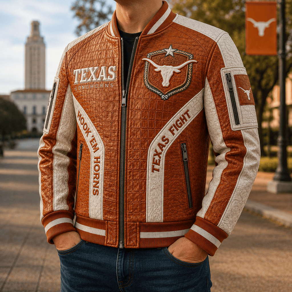 Premium TLH Leather Zipper Jacket TNSM