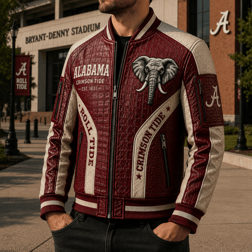 Premium ACT Leather Zipper Jacket TNSM