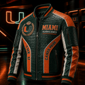 Premium MHC Leather Zipper Jacket TNSM