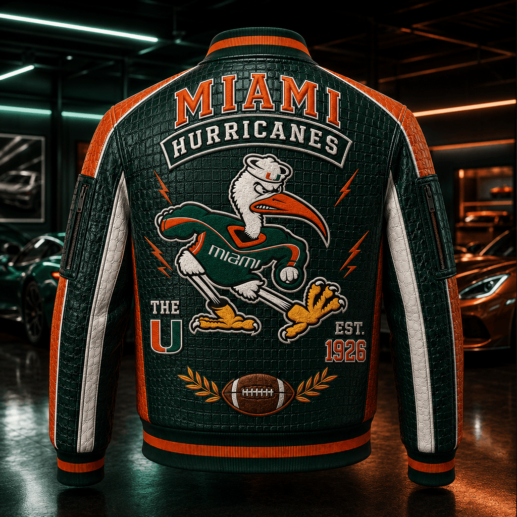 Premium MHC Leather Zipper Jacket TNSM