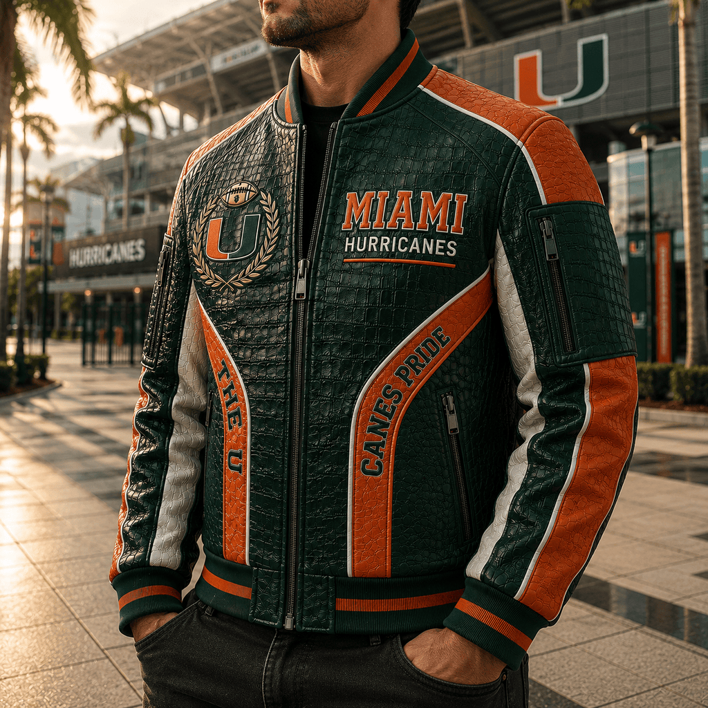 Premium MHC Leather Zipper Jacket TNSM