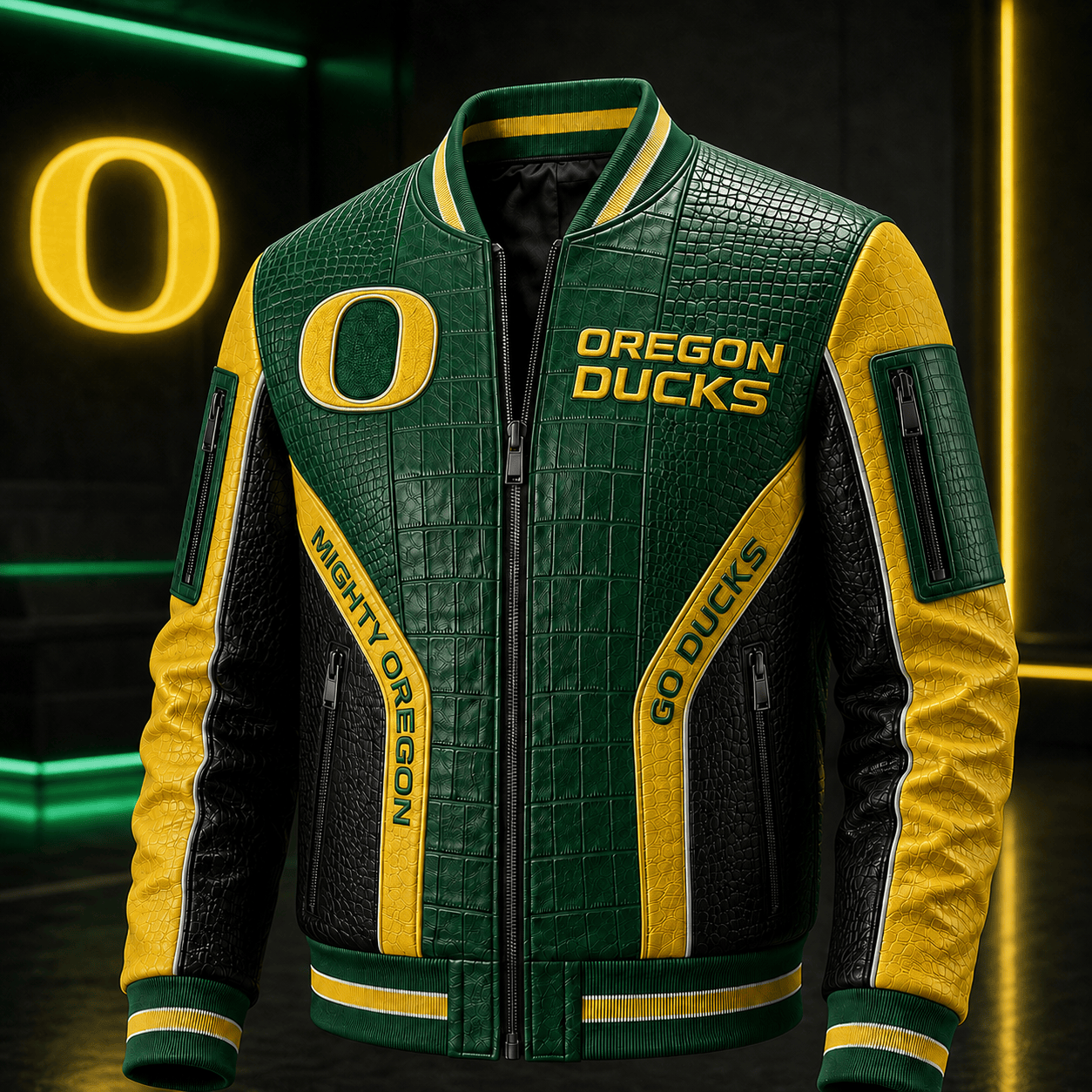 Premium ORD Leather Zipper Jacket TNSM