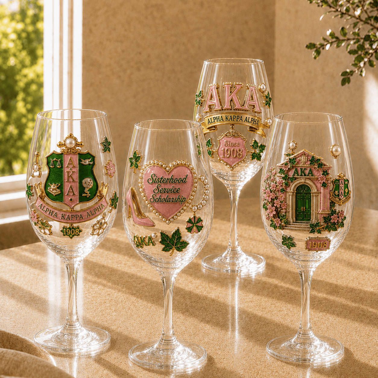 Premium AKA Wine Glass Cup NHVH