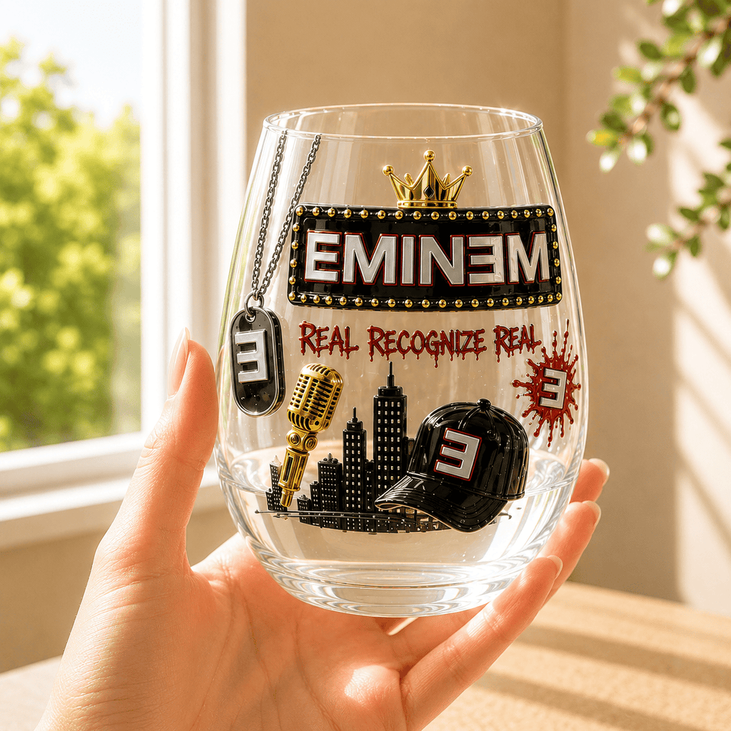 Premium EMN Wine Glass Cup TMH
